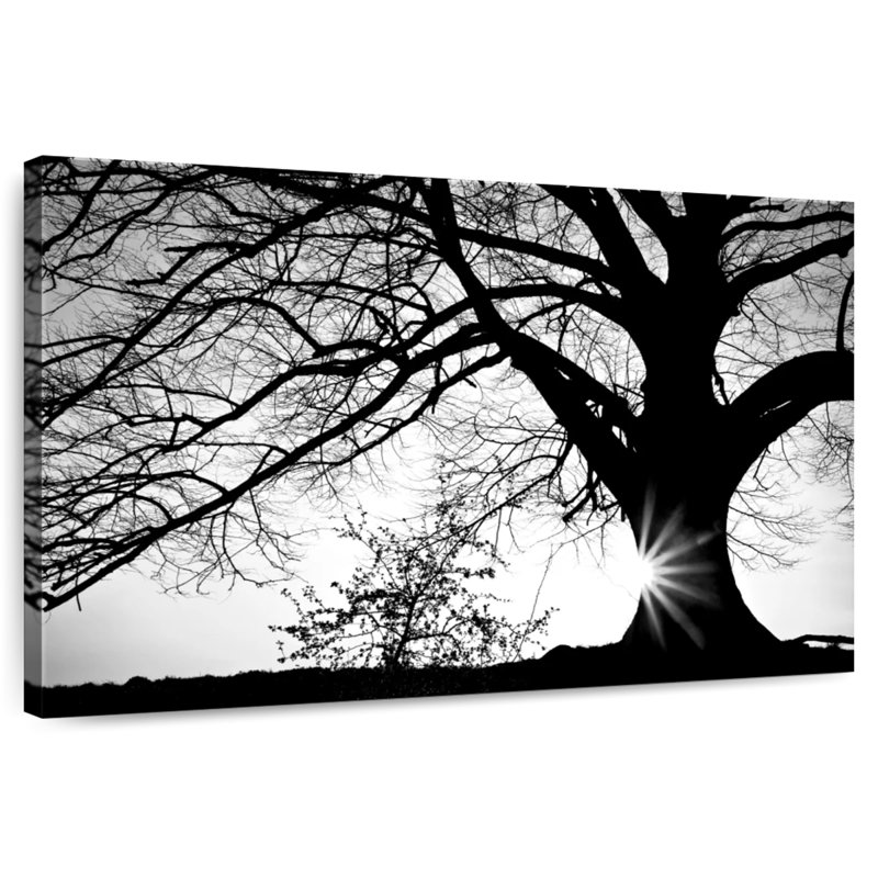 Silhouette de chêne Harnek, H 16 po x l 24 po