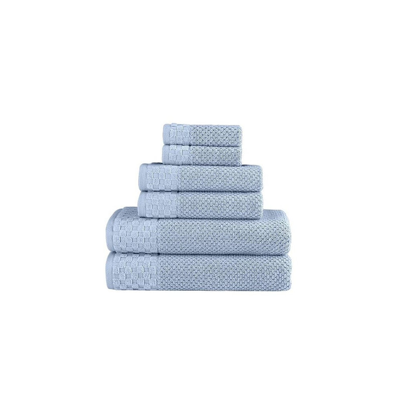 Ensemble de serviettes 6 pièces Deacon Boston, Bleu