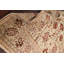 Tapis oriental en laine noué à la main de conception unique 8 pi x 10 pi Agra