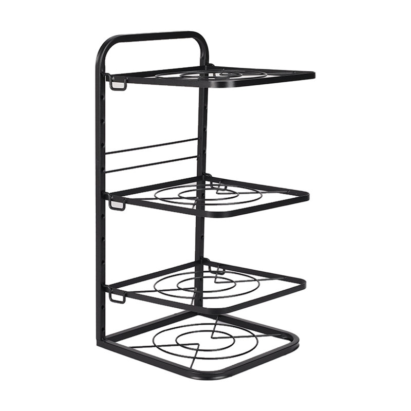 Metal Handcrafted Rectangle Free Standing Pot Rack