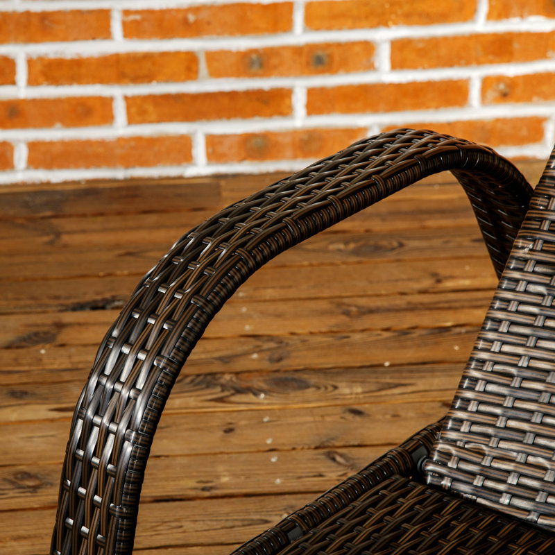 Chaise longue rembourrée Nesya, Bleu