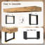 Banc en bois de 59 po pour la chambre à coucher à l'extrémité du lit, bancs de table de cuisine d'intérieur de ferme, banc à chaussures moderne polyvalent pour le vestibule-1255412647