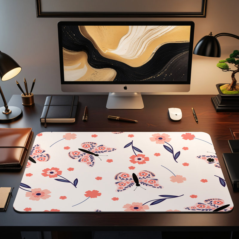 Polyester Desk Pad, 23.6x13.8