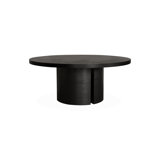 Rubel Oak Round Dining Table