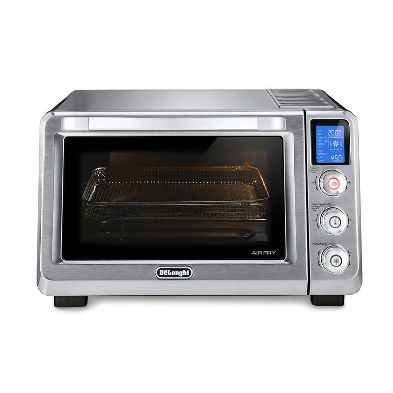 De'Longhi 10-in-1 Digital AirFryer, True Convection Toaster Oven with Internal Light