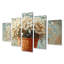 Ensemble de fleurs blanches "Garden Farm Garden II - Daisies"