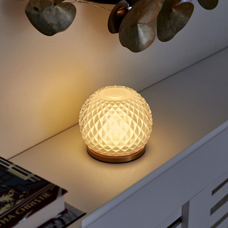 Alazah Glass Table Lamp