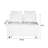 Convertible Sleeper Sofa Chair Adjustable Backrest Recliner With Pullout Sofa Bed With Wheels, Modern Linen Fabric For Living Room For Tight Spaces-335820686