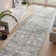 Modern Distressed Non-Slip Washable Rug