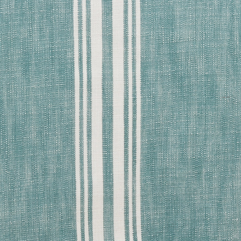Striped 100% Cotton Table Runner, Turquoise
