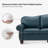 Eugene 81" Traditional Genuine Leather Sofa-2064026877