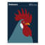 « blue poule poulet delaware », reproduction d’impression sur toile tendue-33524492