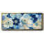 Bleu Nocturne II - toile encadrée-555769730