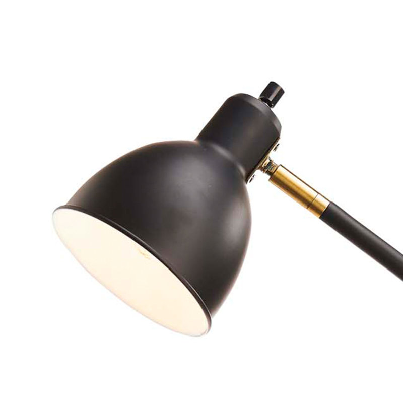 Caskey Lennon Adjustable Desk Lamp with Power Outlet