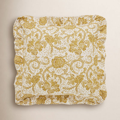 Cotton Floral Sham Set