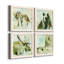 On Second Thought - Ensemble de 4 peintures sur toiles encadrées-60148002-60148007