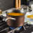 Circulon Symmetry Hard-Anodized Nonstick Straining Saucepan with Lid, 3.5-Quart