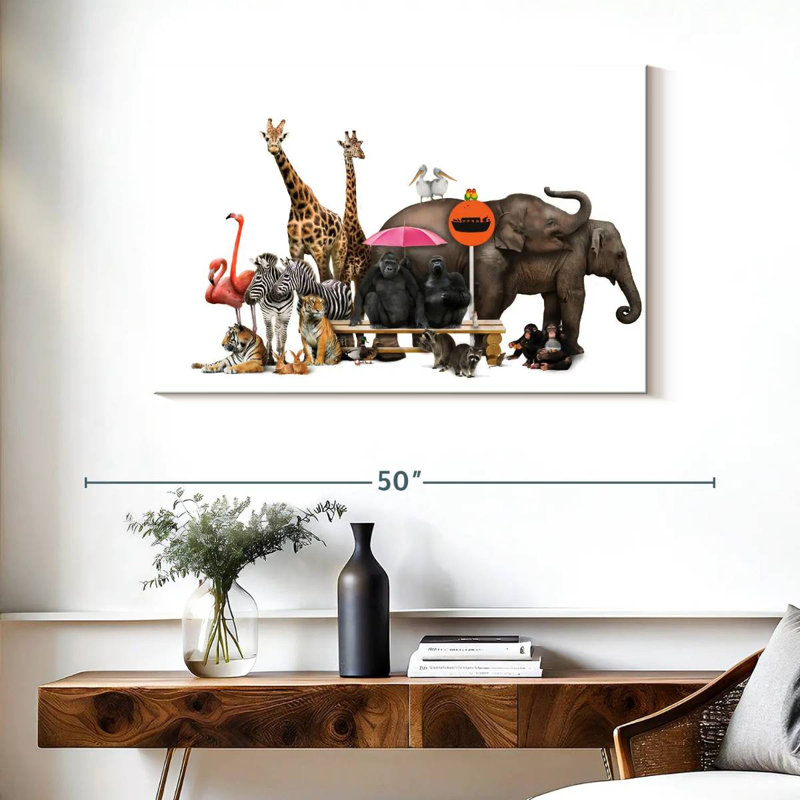 Waiting For The Ark, 26" H x 39" W