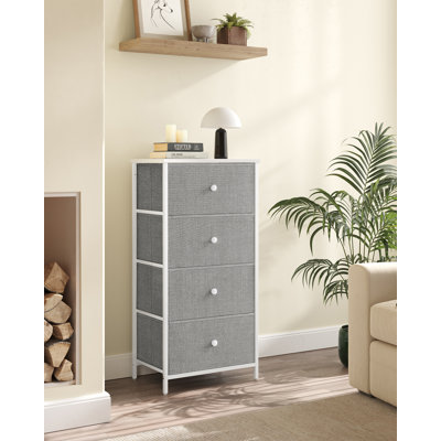 Ahmora 45 cm W Chest of 4 Drawers