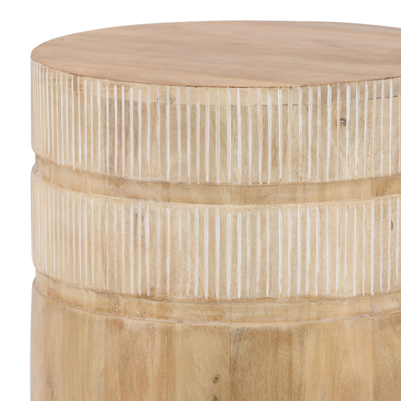 Table de bout Malvina Mango, naturel