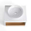 Meuble-lavabo 24 po avec lavabo et tablette de rangement