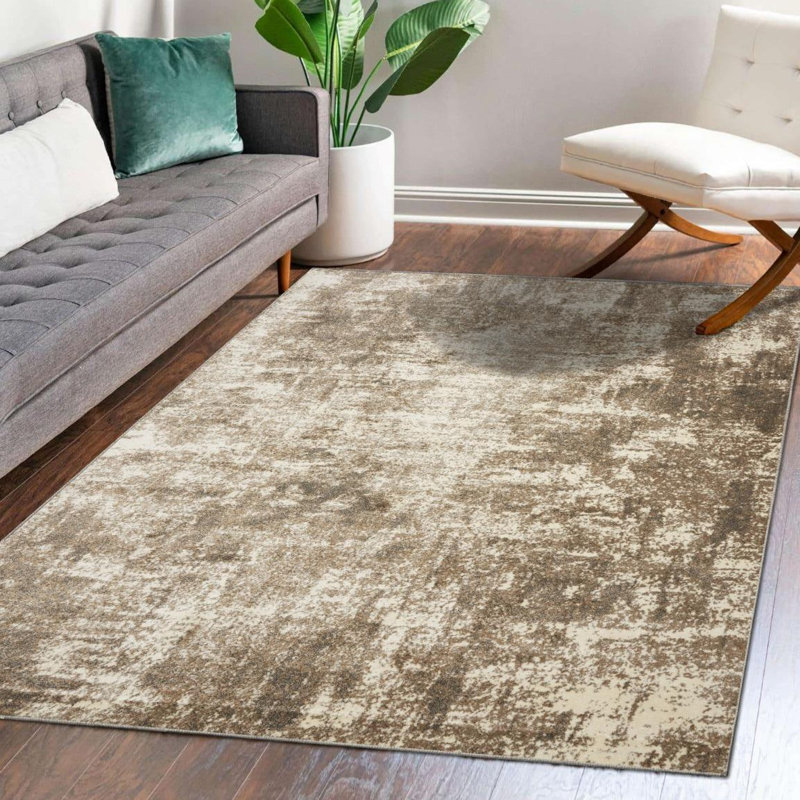 Abstract Indoor Rug, Rectangle 5'3" x 7'2"