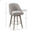 Tabouret de comptoir avec siège pivotant