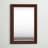Mora Solid Wood Rectangle Mirror-1780919097