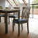 Deral 7 - Piece Solid Wood Dining Set,PU Leather Chair with Marble Table