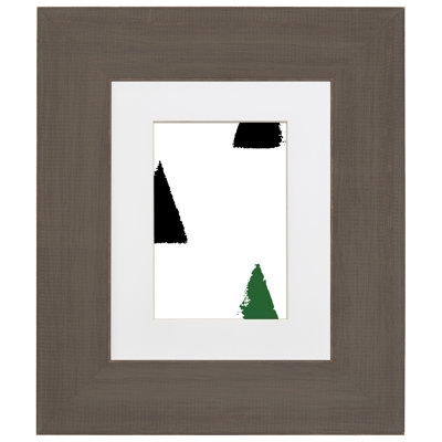 Lacona Wood Picture Frame with Mat
