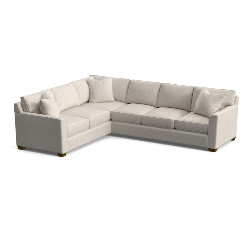Canapé modulaire 2 pièces Frye, La Havane, Orienté à gauche (vu de face), Bleu géométrique