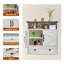 Armoire de salle de bain blanche murale