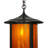 1 - Light Black Lantern Pendant