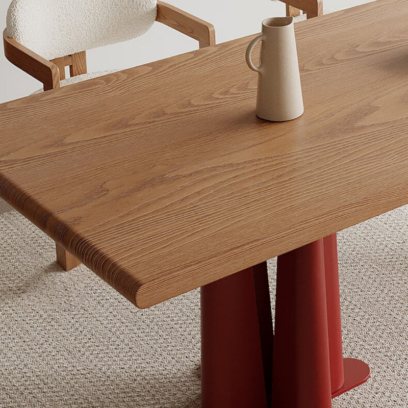 Table de salle à manger rectangulaire French Light Luxury