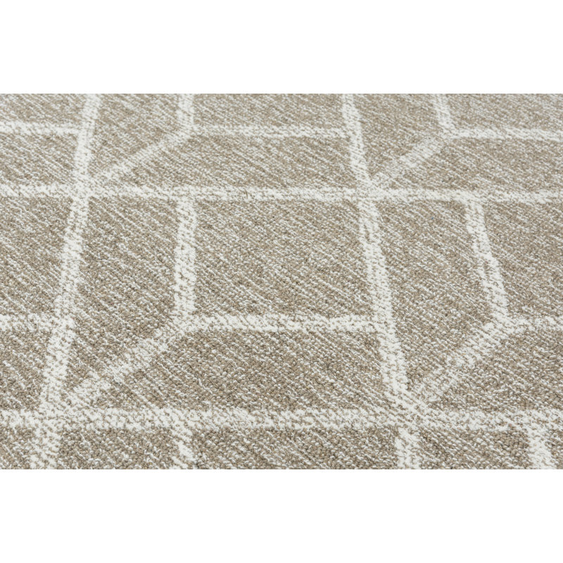 Amaryon Wool Geometric Indoor Rug, Rectangle 5' x 7'6"