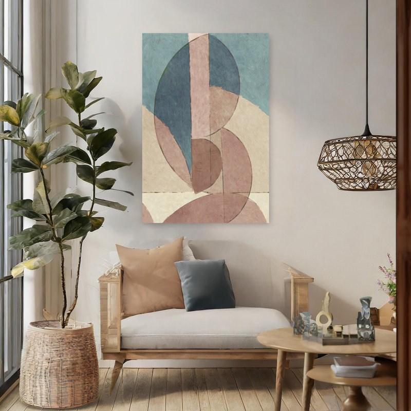 Art contemporain contemporain abstrait, H 48 po x l 32 po