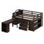 Lit mezzanine avec bureau d'écriture rétractable et tiroirs-516912050