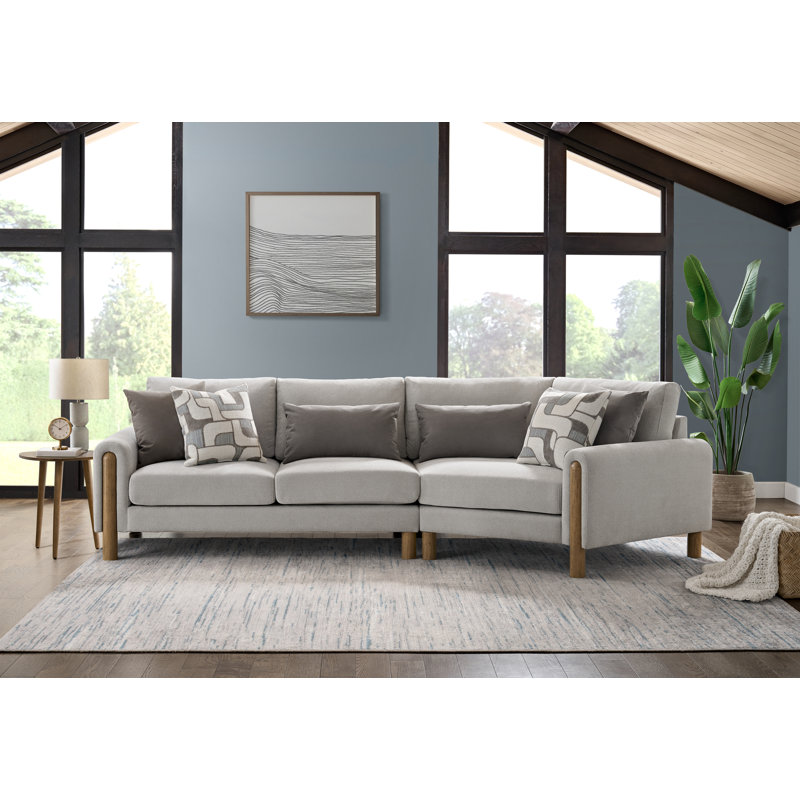 Josie 2-piece Sectional With Cuddler