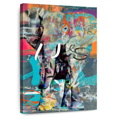 Brampt Elephant Graffiti
