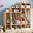 5-Section Classroom Coat Locker with 9 Cubbies, Daycare Cubby Storage Organizer with 10 Hooks-1806861377