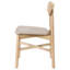 Ensemble de 2 chaises de salle à manger délavées-914989904