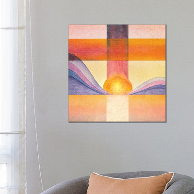 Trippy Landscape IX by Marco Gonzalez - Wrapped Canvas Painting