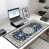 Imprimé de tapis beige marine