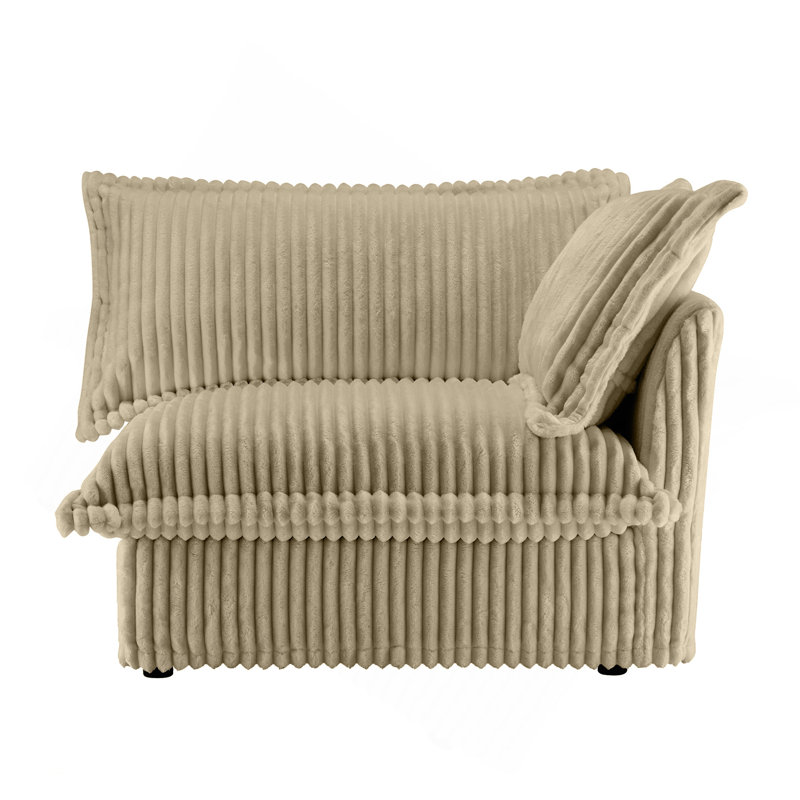 Koala sofa RSF W/1 Pillow -Camel