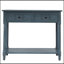 Traditional Console Table with Two Drawers and Bottom Shelf for Versatile Use and Timeless Appeal-608176093