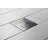 4 in. x 4 in. Stainless Steel Square Shower Drain with Square Pattern Drain Cover-85194551-85200409