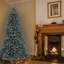 North Valley Blue Spruce Artificial Christmas Tree with Clear Lights with Stand-936251197