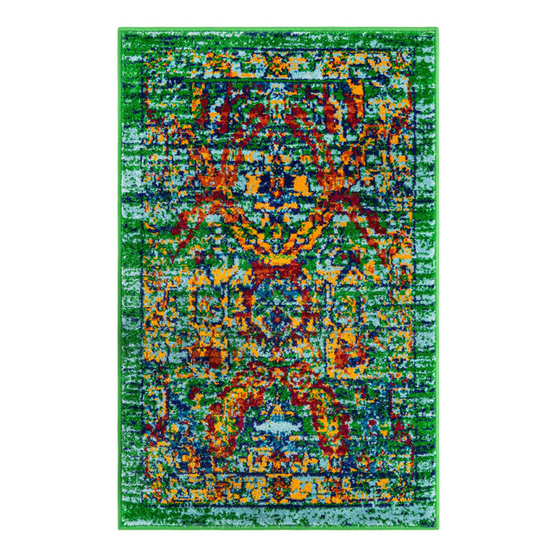 Erkam Oriental Indoor Rug, Rectangle 2' x 3'1"