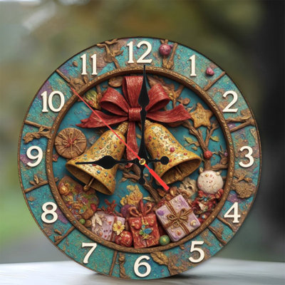 Ornate-Clock-Face-with-Bells-Gifts