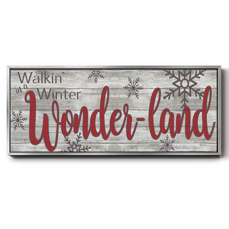 Winter Wonderland- Framed Canvas